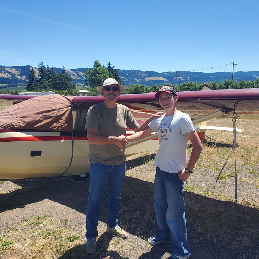 Mathias Payne gets glider add-on
