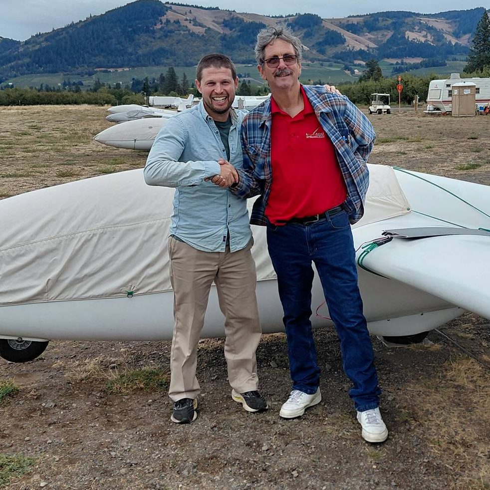 Alec Morrison-glider pilot